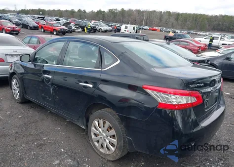 2015 Nissan Sentra S из США, поврежденный, VIN 3N1AB7AP4FY377337